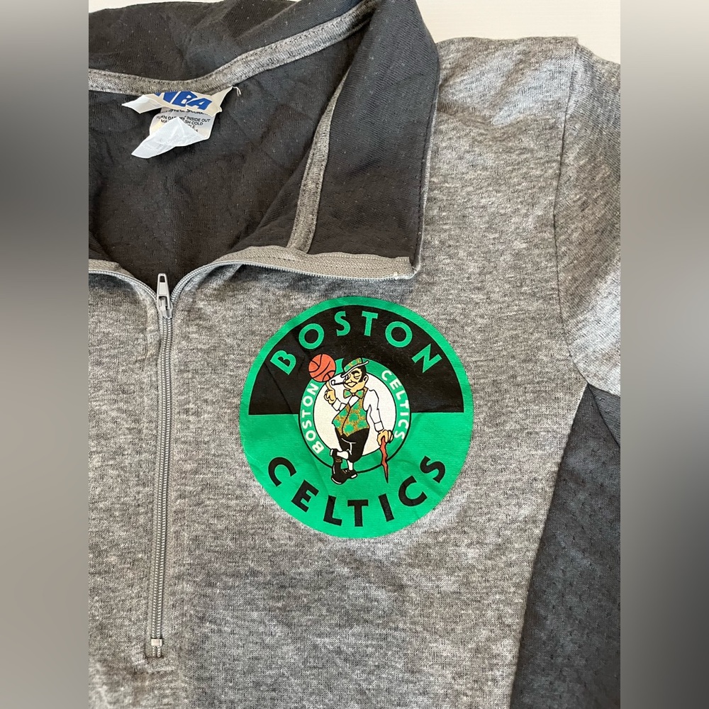 Vintage NBA Boston Celtics Jumper Sweatshirt Size XL Light Deadstock NWT - Picture 3 of 8